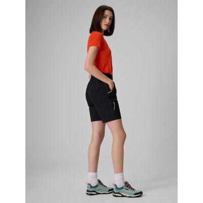 4. Women's quick-drying trekking shorts 4F 4FWSS26TFSHF1572-20S