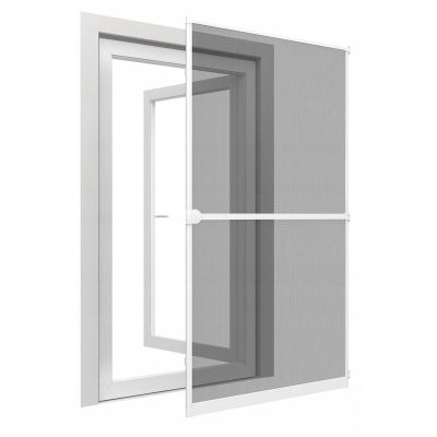 66. ALU DOOR MOSQUITO NET 100X215 WHITE BASIC PLUS