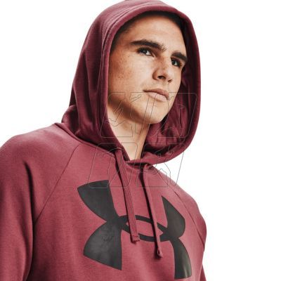 8. Under Armor Rival Fleece Big Logo HD Sweatshirt M1357093 652