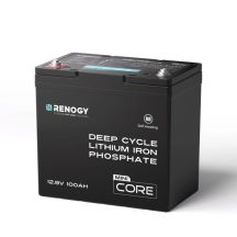 Renogy Core Mini 12V 100Ah LiFePO4 Battery with DuoHeat Self-Heating