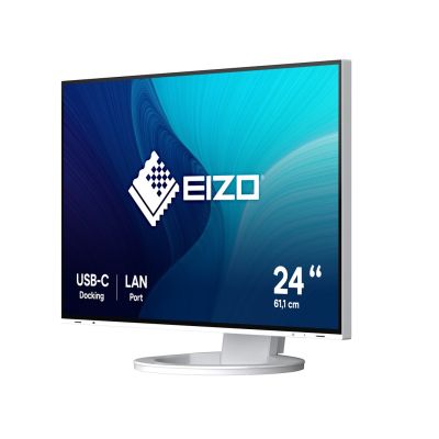 2. EIZO FlexScan EV2495-WT Monitor - 61.2 cm (24.1") - 1920 x 1200 pixels - WUXGA - LED - 5 ms - White