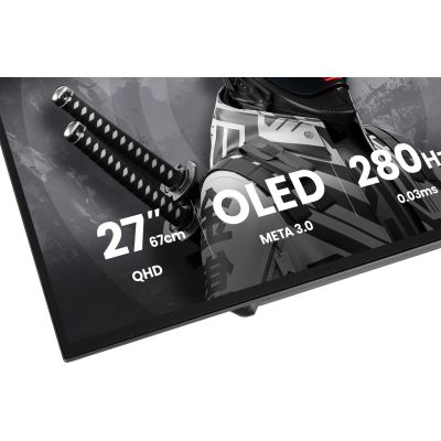 8. iiyama G-MASTER GOB2701QSC-B1 computer monitor 68.6 cm (27") 2560 x 1440 px 2K Ultra HD OLED Black