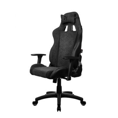 2. Arozzi Gaming Stuhl Avanti Dark Grey SoftFabric Console Gaming Chair Upholstered Seat