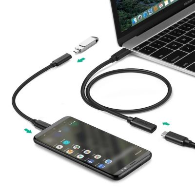 2. Ugreen 40574 USB-C - USB-C 5Gb/s cable 0.5m - black