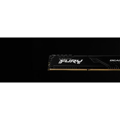 7. Kingston FURY DDR4 8GB (1x8GB) 3600MHz CL17 Beast Black