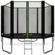 7. VIRTUFIT TRAMPOLINE WITH SAFETY NET – BLACK – 305 CM