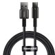Baseus Tungsten Gold USB-A to USB-C Cable 480Mb/s 100W 1m Black (CAWJ000001)