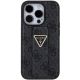 4. Guess Grip Stand 4G Triangle Strass case for iPhone 15 Pro Max - black