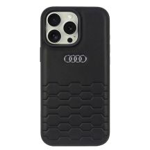 Audi Synthetic Leather iPhone 16 Pro Max 6.9" black/black hardcase AU-TPUPCIP16PM-GT/D2-BK