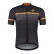Rogelli HERO II T-shirt Black and Orange L