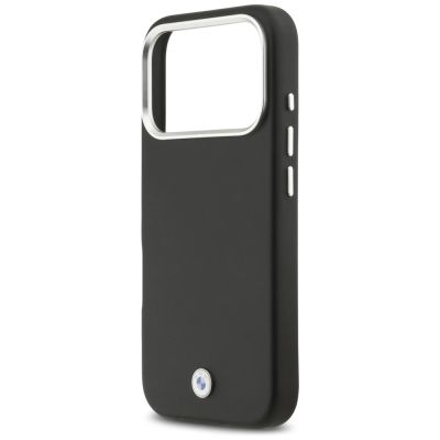6. BMW Sign Full Wrapped Metal MagSafe Case for iPhone 17 Pro - Black