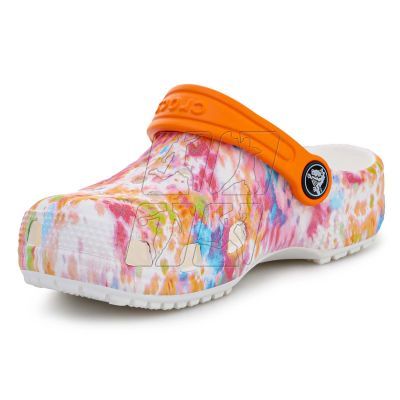 4. Crocs Classic Tie Dye Graphic Kids Clog W 206995-83B