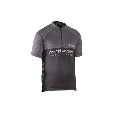 NORTHWAVE Force Evo Junior Jersey Short Sleeve Black
