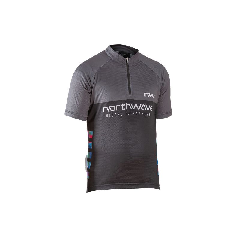 NORTHWAVE Force Evo Junior Jersey Short Sleeve Black