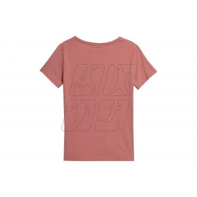 3. T-shirt 4F W 4FSS23TTSHF342 salmon