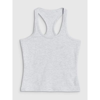 6. Women's slim plain top 4F 4FWMM00TSLEF124-27M