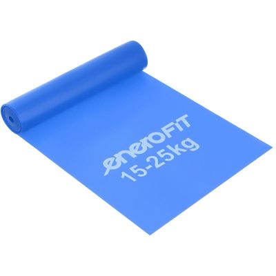4. TRAINING TAPE FOR PILATES EXERCISES 2000x150x0.550MM 15-25KG BLUE