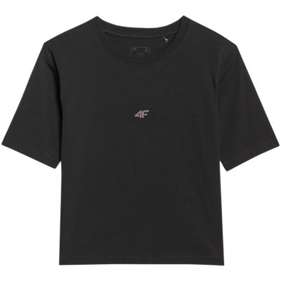 2. Women's T-shirt 4F F2971 deep black 4FWAW25TTSHF2971 20S