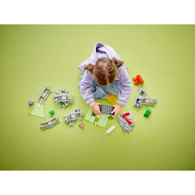 7. LEGO DUPLO TOWN 10425 Tunnel and Train Tracks Expansion Set