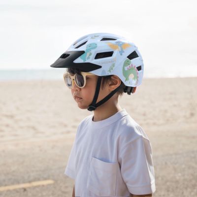 4. Wozinsky Children's MTB Bike Helmet with Detachable Visor XS - Light Blue