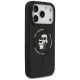 4. Karl Lagerfeld Silicone Karl&Choupette Ring MagSafe Case for iPhone 18 Pro Max / iPhone 17 Pro Max - Black