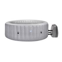 Garden spa, inflatable pool, hydromassage AVENLI NICE 6-person 204x70 silver