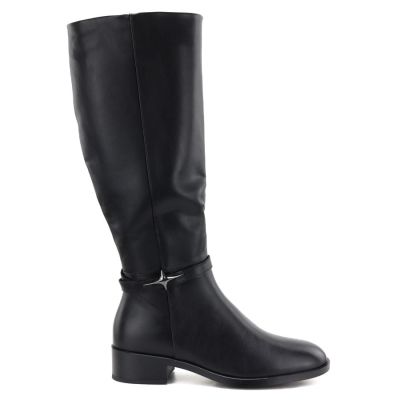 2. Women’s Black Officer Boots Potocki SZ12862