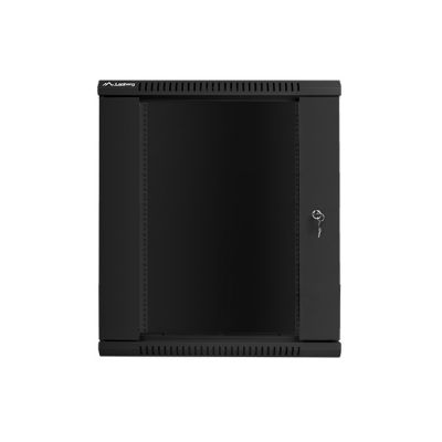 2. Lanberg WF01-6615-10B 15U Rack Wall Mount Cabinet Black