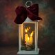 4. LANTERN ADVENT LANTERN LED 30CM 3 CANDLES WHITE