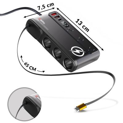 4. XBLITZ CAR SPLITTER R10