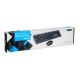 11. Keyboard + mouse set IBOX DESKTOP PRO KIT IKMS606W (USB 2.0; (US); black; optical; 1200 DPI)