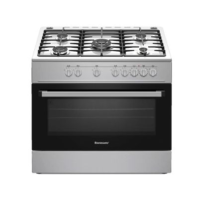 12. Ravanson KWGE-K90A Cheff gas-electric cooker (stainless steel)