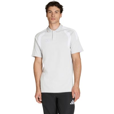 Men's adidas Tiro 26 League Polo Shirt, Light Grey, KF3399