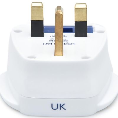 LEXINGHAM Universal Travel Adapter WORLD -> UK
