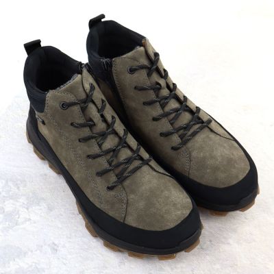 3. Waterproof Khaki Men's Hiking Boots Rieker 35508-25