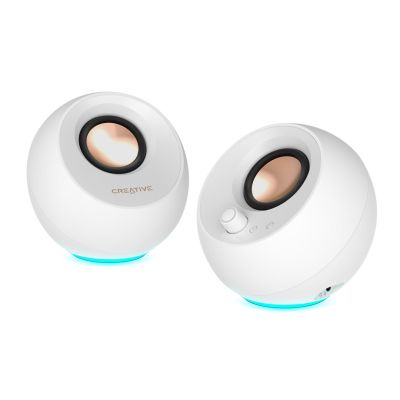 4. Creative Labs Creative Pebble Pro White 51MF1710AA003 BT Speakers