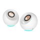 4. Creative Labs Creative Pebble Pro White 51MF1710AA003 BT Speakers