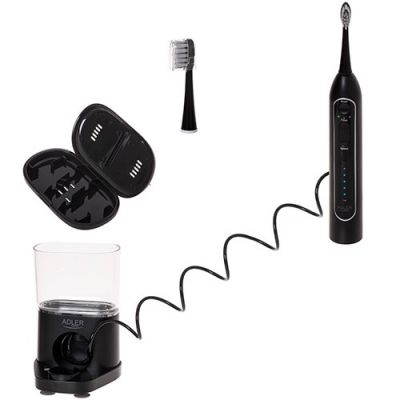 8. Adler AD 2180B Electric Toothbrush Sonic Toothbrush Black