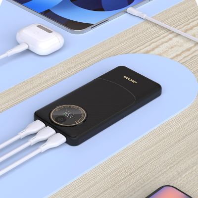2. Dudao K12 Power Bank 10000mAh PD 22.5W USB-A USB-C – Black