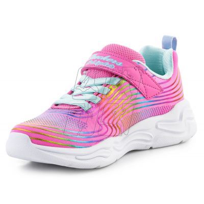 2. Skechers S-Lights Wavy Beams Jr 302338L-PKMT shoes