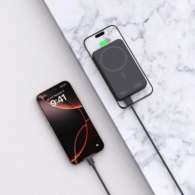 6. Powerbank Tech-Protect PB12 LifeMag MagSafe 20000MAH - black