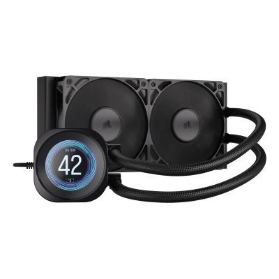CORSAIR WAK NAUTILUS 240 LCD Cooler, 240mm Cooler