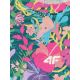 4. Girls' boxy T-shirt with print 4F 4FJRAW26TTSHF4243-90A