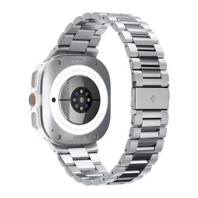 15. Spigen Modern Fit Band Bracelet for Samsung Galaxy Watch Ultra 47mm - Silver