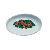A plate with a high rim