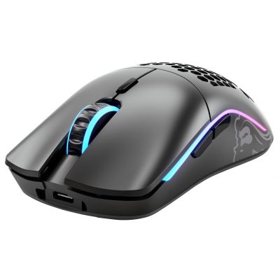 3. Glorious PC Gaming Race Model O- ambidextrous RF wireless gaming mouse, 19000 DPI