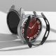 7. Ringke Slim 2-pack Case for Samsung Galaxy Watch 6 Classic 43mm - Black and Clear