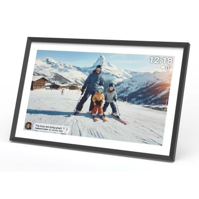 6. Denver PFF-1081 photo frame with FRAMEO with backlight, black