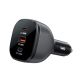 2. Acefast B14 car charger 165W 2x USB-C 1x USB-A - black