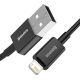 2. Baseus Superior USB - Lightning fast charging data cable 2,4 A 1 m black (CALYS-A01)